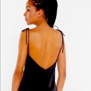 NastyGal Closing in Satin Mini Dress